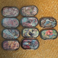 （全套出，不單賣）放正版 pokemon mezastar  1，2彈全套（香港冒險樂園機出）超夢 夢夢 電龍 密勒頓  噴火龍 蓋歐卡 固拉多 沙奈朵 比卡超 卡比獸 故勒頓 杖尾鱗甲龍 黑龍 捷克