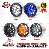 promo Velg Beadlock 2.2 Realistic Metal Rims Wheels for RC 1/10