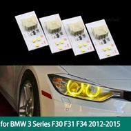 Yellow Angel Eyes Light for BMW 3 Series F30 F31 F34 Pre-facelift Xenon Headlight 2013-2015 Daytime 