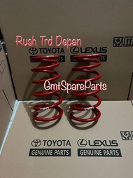 coil spring rush terios ultimo trd depan per keong rush terios depan ultimo trd toyota 2pc