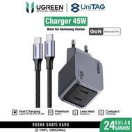 Samsung S25 S24 S23 Ultra Plus Edge Z Fold Z Flip 6 5 A55 A35 Ugreen Charger Adapter