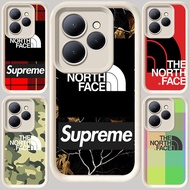 M-15 THE NORTH FACE White Casing for Infinix Smart HOT 7 40i 9 Note 40S GT Zero 30 30I 8 20 40 Play 