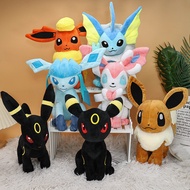 30cm Pokemon New Style Large Sitting Posture Eevee Water Eevee Fire Eevee Fairy Eevee Original Eevee