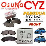 OSUKA Front Brake Pad Perodua Myvi 1.3 1.5 Lagi Best, Axia Bezza Buatan Malaysia (D0101M)