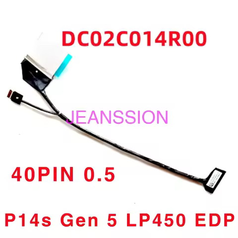 New Original LCD LED Video Flex Cable For Lenovo P14s Gen 5 LP450 EDP DC02C014R00 Screen LCD LVDS Vi