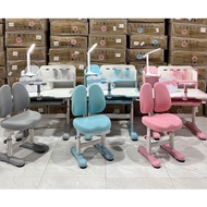 Elementary school student desk and chair set with 45 degree angle adjustment handle CTK08 Tundo 80cm