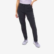 QUECHUA Women's Modular Zip-Off Hiking Pants MH500 - Black