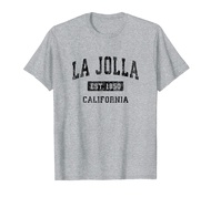 La Jolla California CA Vintage Sports Design Black Design T-Shirt