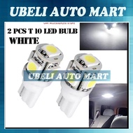 2Pcs Universal T10 5SMD 5050 Car LED W5W 192 168 194 White Bulb Xenon LED Bulb
