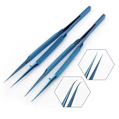 Precision Titanium Alloy Tweezers for Professional Electronics Repair Anti-Magnetic Fly Line Phone M
