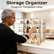 Cosmetic Perfume Storage Box Organize Handbag Helmet Toy Box Show Kotak