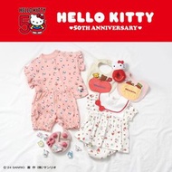 日本 Ampersand Hello Kitty 50週年 BB衫 童裝   口水巾 口水肩 積木 玩具   Sanrio角色 Sanrio Characters SanrioLover 日本限定 日