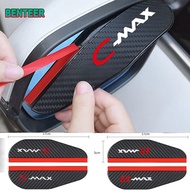 Carbon fiber Car Rearview Mirror Rain Eyebrow Sticker For Ford Smax S-max Cmax C-max BMAX Car Access