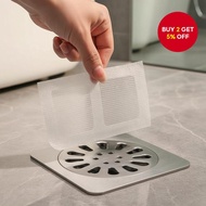 Kitchen Drain Clog Prevention Sticker with Hair Filter: Bathroom Drainage Solution