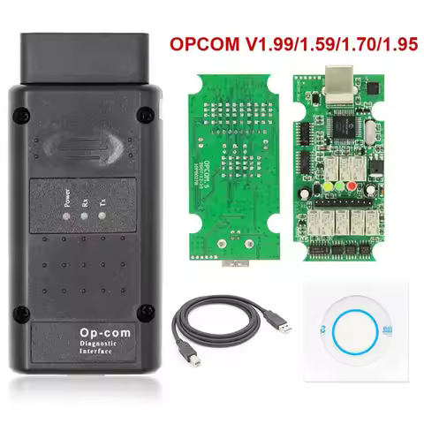 Car Diagnostic Tool OPCOM V2014 V1.99/1.78/1.70/1.59 For Opel Flash Firmware Update With PIC18F458 F