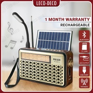 CLASSICAL MULTIMEDIA MP3 PLAYER FM RADIO SPEAKER MUSIC SOLAR LIGHT POWERBANK PHONE CHARGE RECHARGEAB