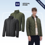 HLA Sportsday Series Graphene Heat Tech Stand Collar Lightweight Down Jacket Men (2 colors)