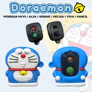 Cartoon Doraemon Sarung Kunci For Perodua Alza / Viva / Kelisa / Myvi 2013 Remote Key Case Cover