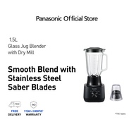 Panasonic 1.5L Glass Jug Blender MX-EG5311KSP