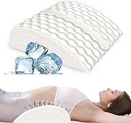 Hot and Cold Pillow, Soft Ice Pack Heating Pad Silicone Memory Foam Cooling Pillow Therapy, Cervical