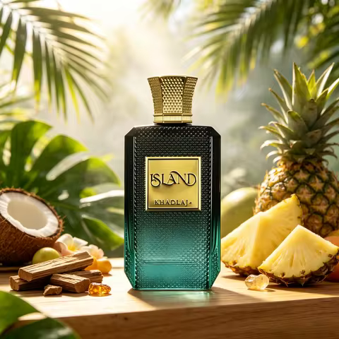 Khadlaj Island Unisex Extrait De Parfum Spray 3.4 Oz Long-Lasting Fragrance