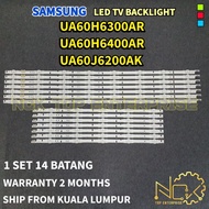 UA60H6300AR UA60H6400AR UA60J6200AK SAMSUNG LED TV BACKLIGHT BARU (NEW) READY STOCK UA60H6300 UA60H6