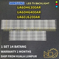 SAMSUNG UA60H6300AR UA60H6400AR UA60J6200AK LED TV BACKLIGHT BARU (NEW) READY STOCK UA60H6300 UA60H6