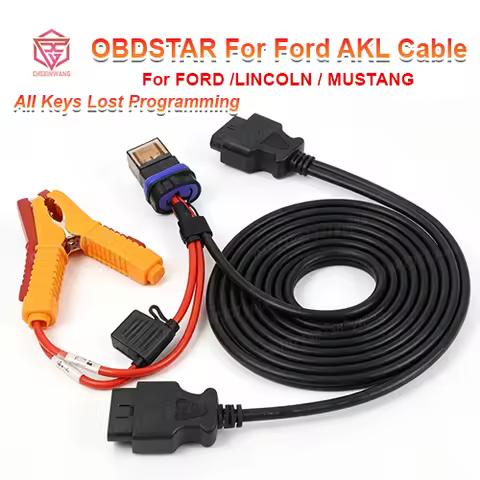 OBDSTAR for Ford AKL Cable for FORD/LINCOLN/MUSTANG All Keys Lost Programming for X300 DP Plus / X30