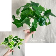 Ivy Leaves X7 (unit) Artificial Leaves / Decorative Leaves / Plastic Leaves / Wedding Leaves