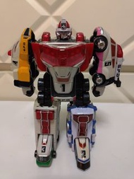 萬代 特搜戰隊 刑事連者 DX 特搜合體 德卡連者機器人