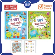 [CGS] 101 Never-Bored Activity Game|Magic Maths Activity Book|Full Of Awesome Fun Activity Book/ Buk