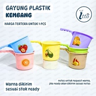 Viola Plastic Flower Medium Dipper Besen Plastik Besen Besar
