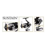 17 SHIMANO fishing reel SUSTAIN FI 2500HG 2500 4000XG Spinning Fishing reel With 1 Year Local Warran