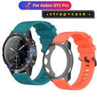 Aolon GT5 Pro case Screen protector Aolon GT5 Pro strap Silicone strap for Aolon GT5 Pro Smart Watch