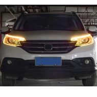 Cặp đèn LED Dây xi nhan chạy đuổi và đèn DAYLIGHT dài 60cm (AUDI45)