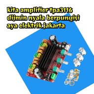 Kit Power Ampli Class D Tpa3116 Tpa 3116 2.1 2X50W +100W Subwoofer Kit