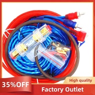 1500W Audio Speakers Wiring Kit 8GA Car Subwoofer Cable 60 AMP Fuse Holder Speaker Installation Wire