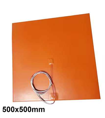 Silicone Heater 500x500mm for CoreBot 3D Printer Heated Bed 1000w@220V Large Format Heating Pad