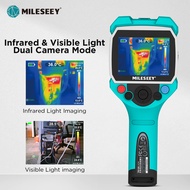 MILESEEY Thermal Imaging Camera Handheld 256X192 IR Resolution LCD Display IP65 Waterproof Rechargea