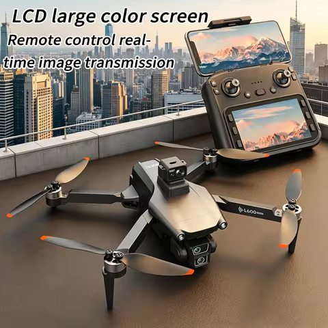 L600-1 Pro MAX 4K Professional Drone With HD Camera Brushless Motor GPS Dron 360° Obstacle Avoidance