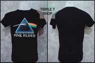 เสื้อยืดคอกลม สกรีนลาย PINK FLOYD