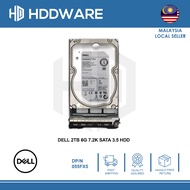 DELL 2TB 7.2K SATA 3.5 HDD // 055FX5 // ST2000NM0033 // 1FD200-151