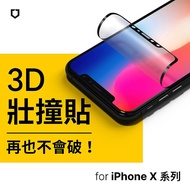 RHINOSHIELD 犀牛盾 iPhone X/Xs/XR/Xs Max 3D 壯撞貼 霧面螢幕保護貼 [附貼膜輔助工具-3D全滿版覆蓋]XR (6.1吋)