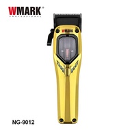 WMARK DLC แม่เหล็กปัตตาเลี่ยนผมมอเตอร์เวกเตอร์ลอยตัวแบบ NG-9012ใบมีดกรรไกรตัดผมที่หนีบไฟฟ้าดิจิตอลระ