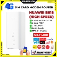 100% New Huawei B818s-263 B818 Non Modded High Speed Modem Router