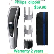 PHILIPS  HC 5630 SERIES  5000 WASHABLE  HAIR CLIPPER  WARRANTY  2 YEARS