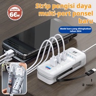 Fast Charger 66w with 4 usb type c Wall Charger Ports power socket Adapter Fast Charging