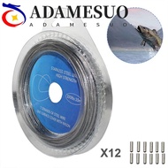 ADAMESUO Fishing Line Powerful Carp Fishing Steel Wire 10-200LBS Braided 10M Bite Resistant Line