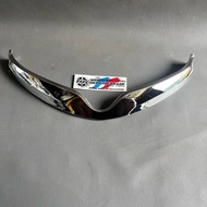 Garnish chrome deck cover center key yamaha fino thailand original 1yc-sf83c-q2-cr