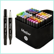 168PCS Alcohol color marker pen set colours Twin Tip Marker Pen double head oily marker pen